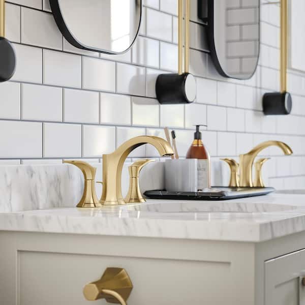 Hansgrohe Locarno 8 in. Widespread Double Handle Bathroom Faucet