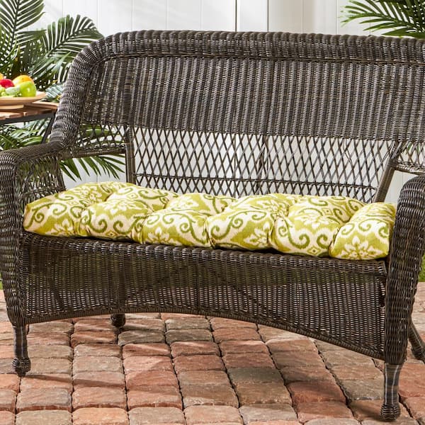 Polyester Classic Swing/Bench Cushion, 41 x 17x 3 - Forest Green