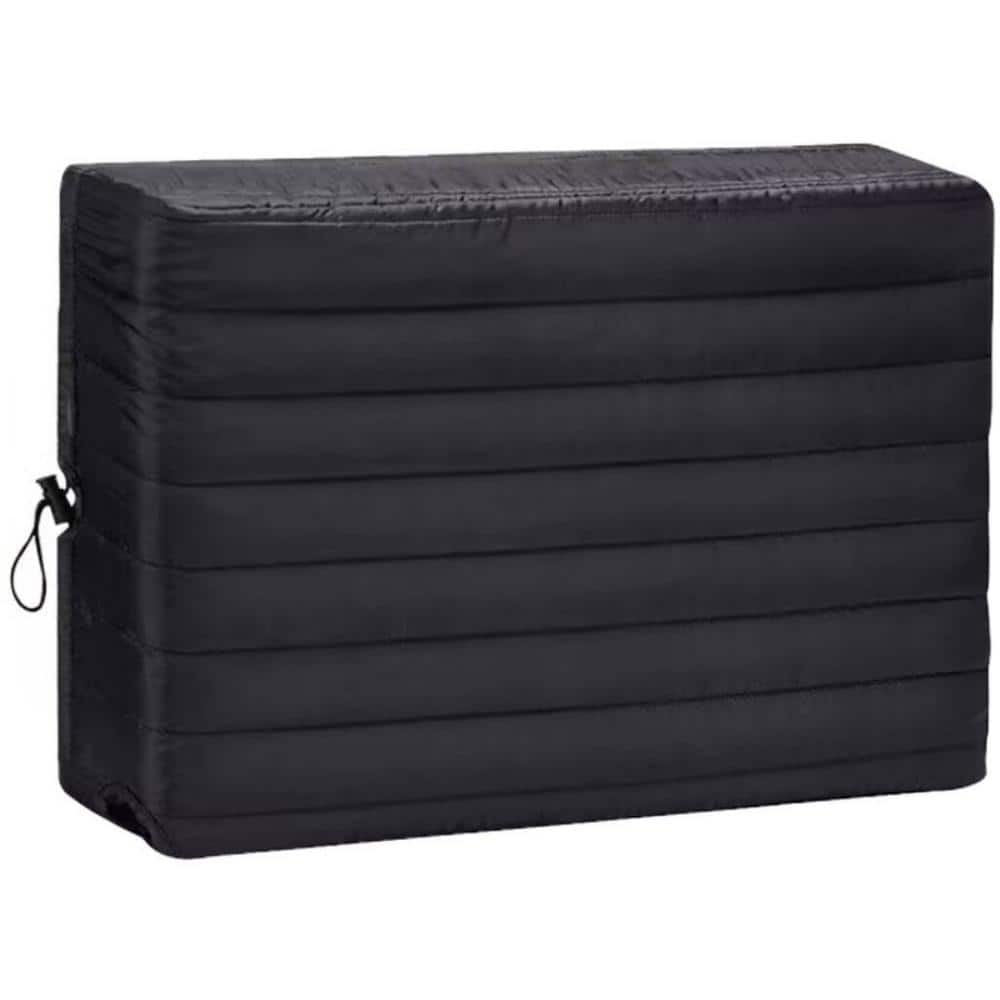 Reviews for Wellco 25 in. L x 17 in. W x 3.5 in. H Black Outdoor Patio