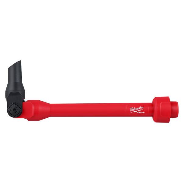 Milwaukee - AIR-TIP 1-1/4 in. - 2-1/2 in. Pivoting Extension Wand Wet/Dry Shop Vacuum Attachment (1-Piece)