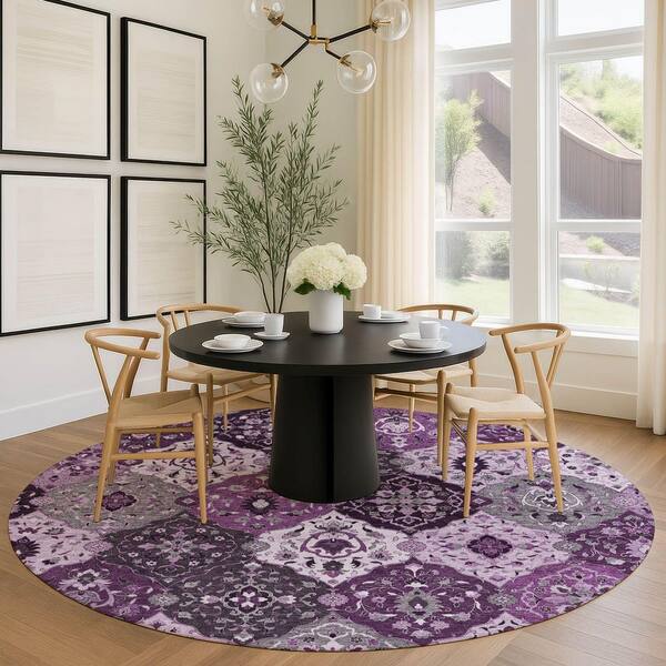 Addison Rugs Chantille Machine Washable Indoor/Outdoor Abstract ACN2292 ...