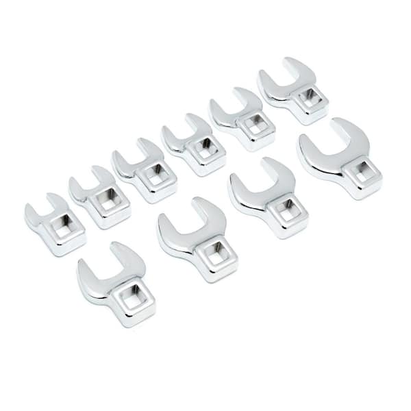 GEARWRENCH Metric Crowfoot Wrench Set (10-Piece)