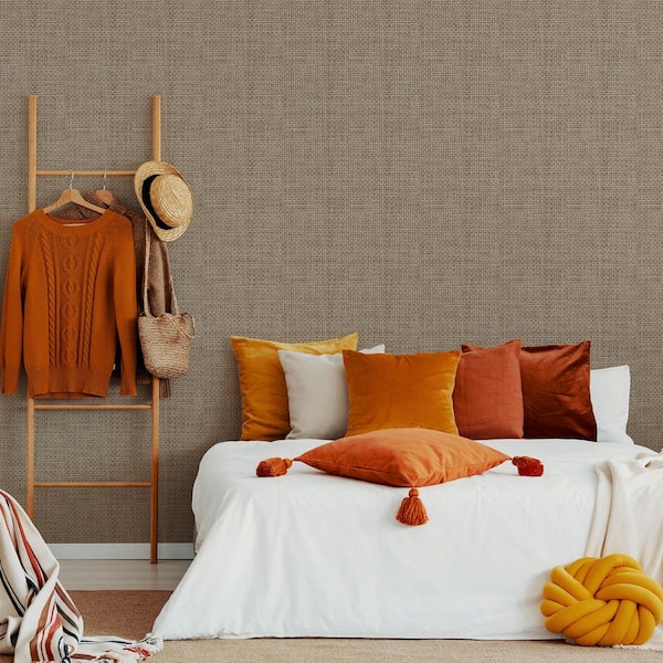 Transform Rattan Natural Peel & Stick Wallpaper