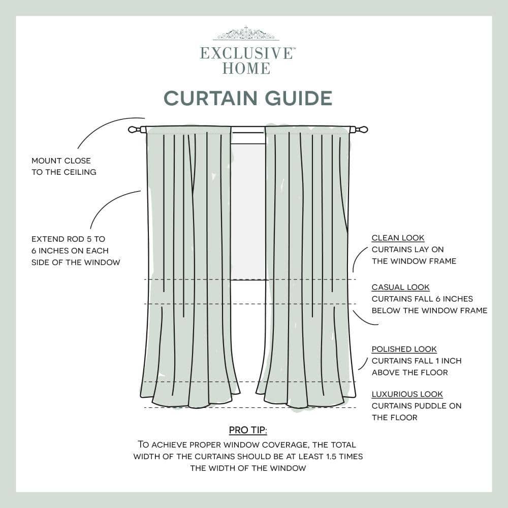 Dove Gray Light Filtering Striped Linen Look Curtain Panels, 54"x84"
