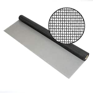 48 in. x 100 ft. Charcoal Fiberglass Screen 18 x 14 Mesh