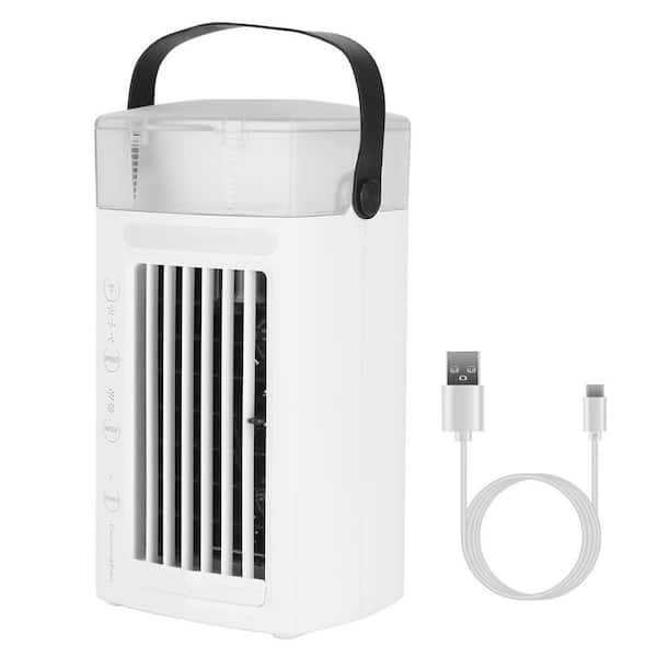 4 in 3 Speed Settings Portable Air Conditioner Fan Evaporative Air Cooler Water Fan