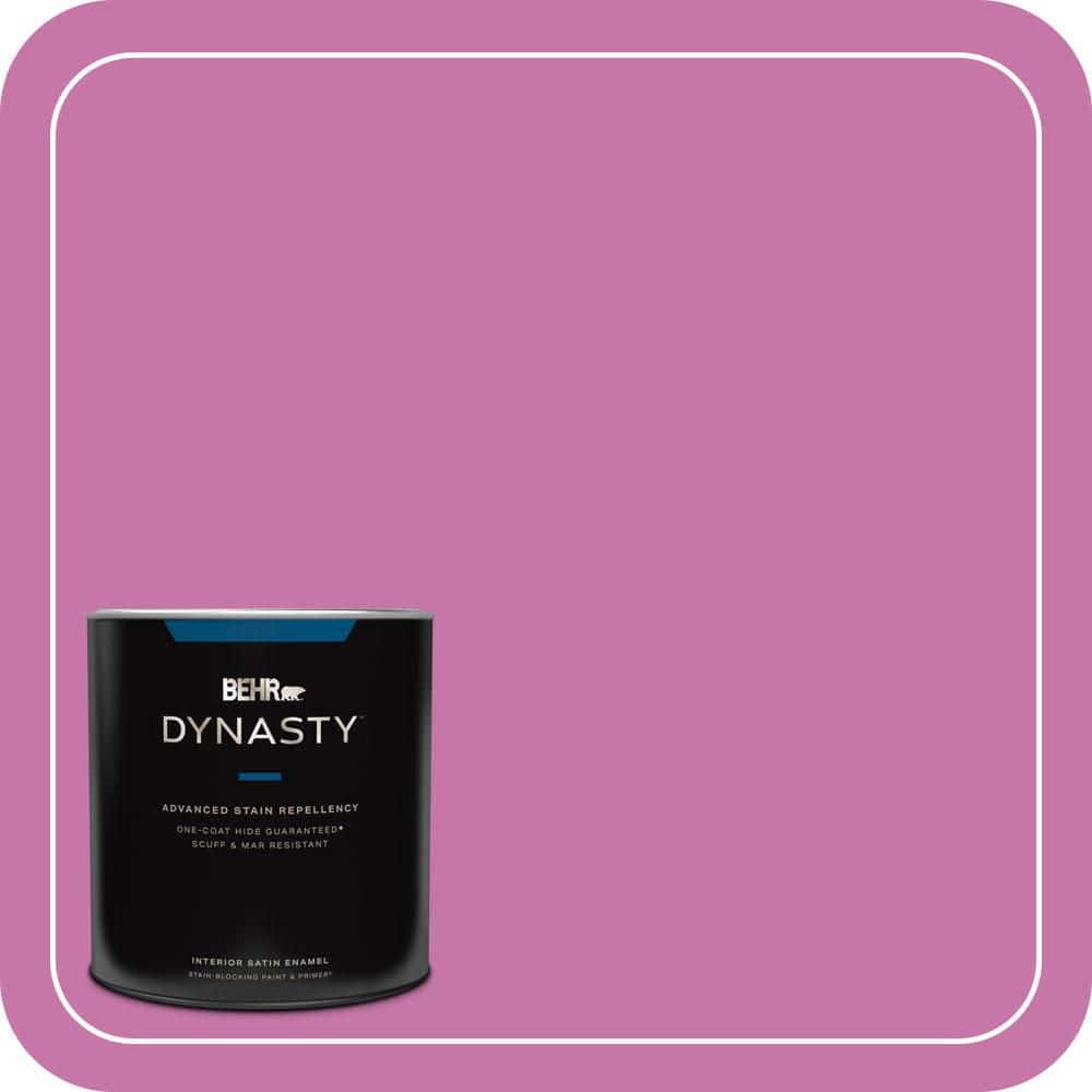 1 qt. #680B-5 Strawberry Freeze Satin Enamel Interior Stain-Blocking Paint & Primer price history on PriceWatchPro