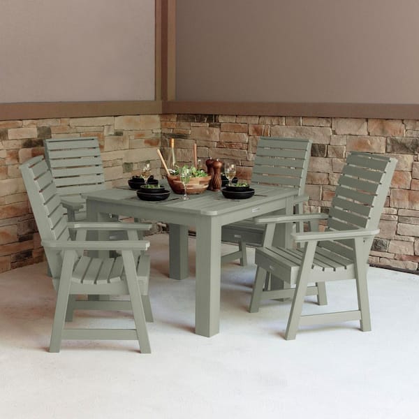 Highwood Weatherly 5-Pieces Square Dining Set