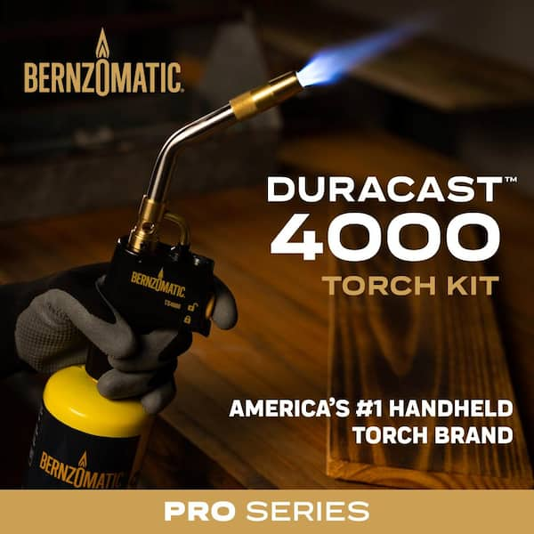 DuraCast 4000 Torch Kit with 14.1 oz. MAP-Pro Cylinder and Premium Blow Torch