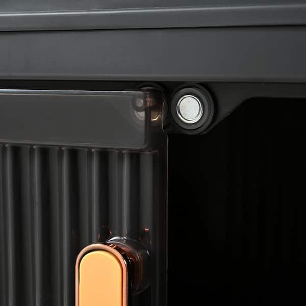 家具・インテリア VAULTROOM CONTAINER / BLK Uforic XXL 260 Gal Large Deck Box, Outdoor Rattan Storage Box