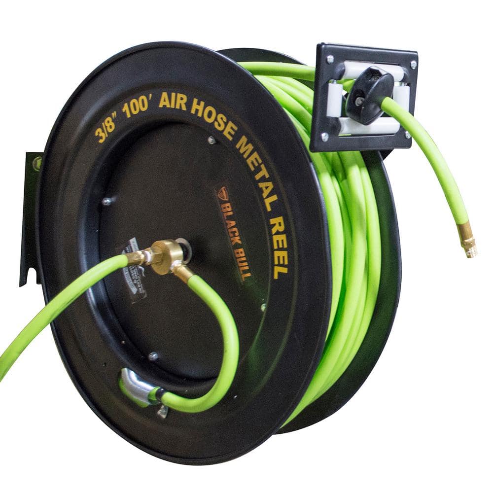 Air hose assembly with retractable reel (14117) - CENTRE OUTILS PLUS