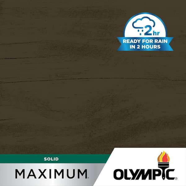 Olympic Maximum 5 gal. SC-1046 Mink Solid Color Exterior Stain and Sealer in One
