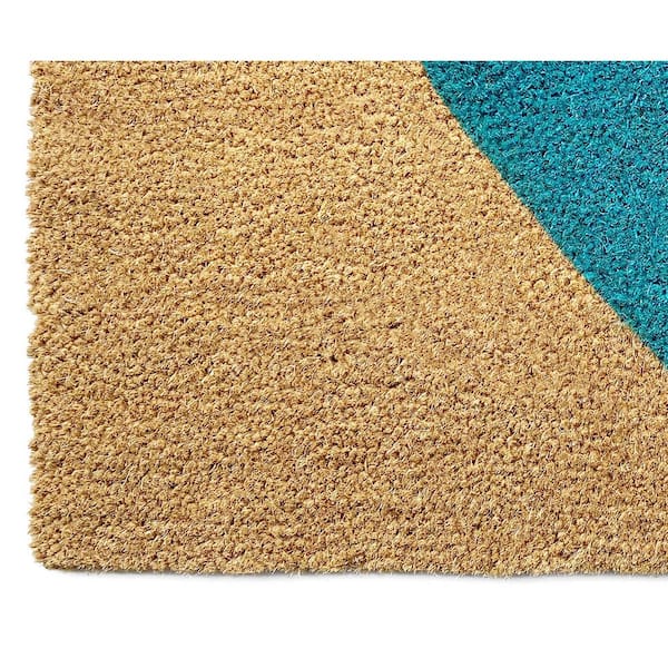Thin Blue Line Home Coir Doormat – DAAC & Co.