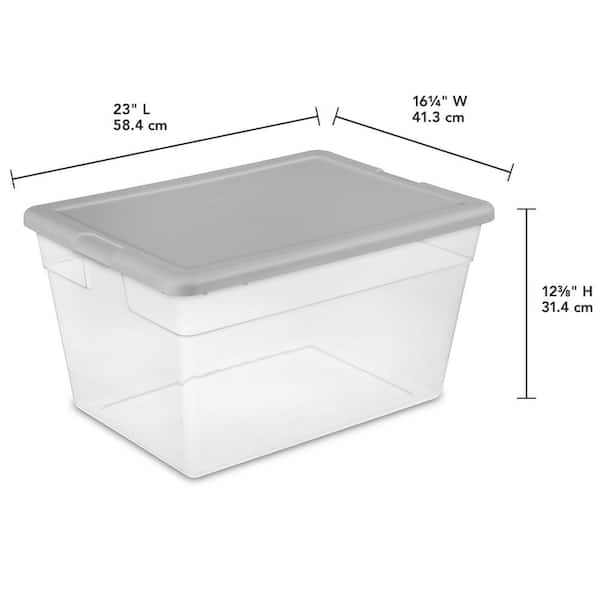 https://images.thdstatic.com/productImages/0bb45dc8-b3b7-4715-b0a0-0e8ef2b37609/svn/clear-base-with-cement-lid-sterilite-storage-bins-16596a08-c3_600.jpg