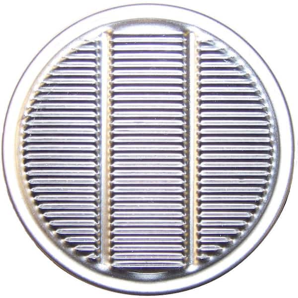 Gibraltar Building Products 2 in. Aluminum Round Louvered Vulcan Vent