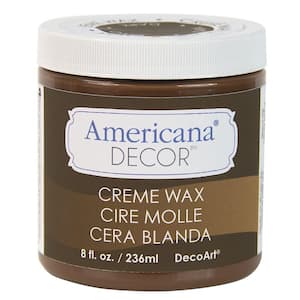 Americana Decor 8 oz. Deep Brown Creme Wax