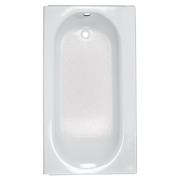 Princeton 60 in. x 34 in. Rectangular Soaking Bathtub with Left Hand Drain in White