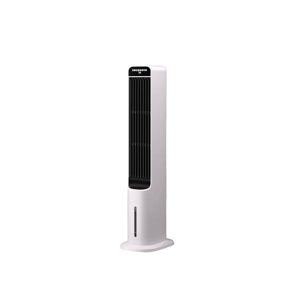 12H Timer 3-in-1 Portable Evaporative Air Cooler Fan Humidifier with 4-Ice Packs, 26 ft. Remote, 120° Oscillation, Quiet price history on PriceWatchPro