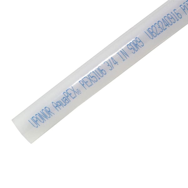 Uponor AquaPEX 3/4 in. x 10 ft. Straight Length White with Blue Print ...