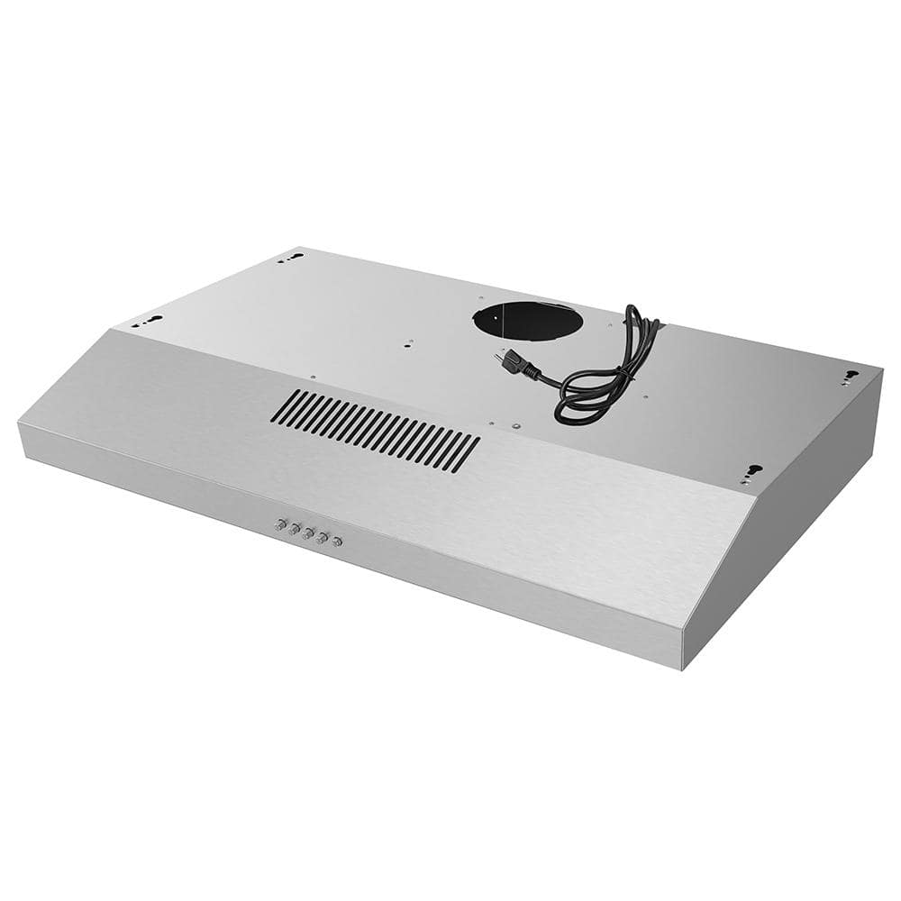 Streamline 30-Inch Stainless Steel Under Cabinet Range Hood with Charcoal Filter