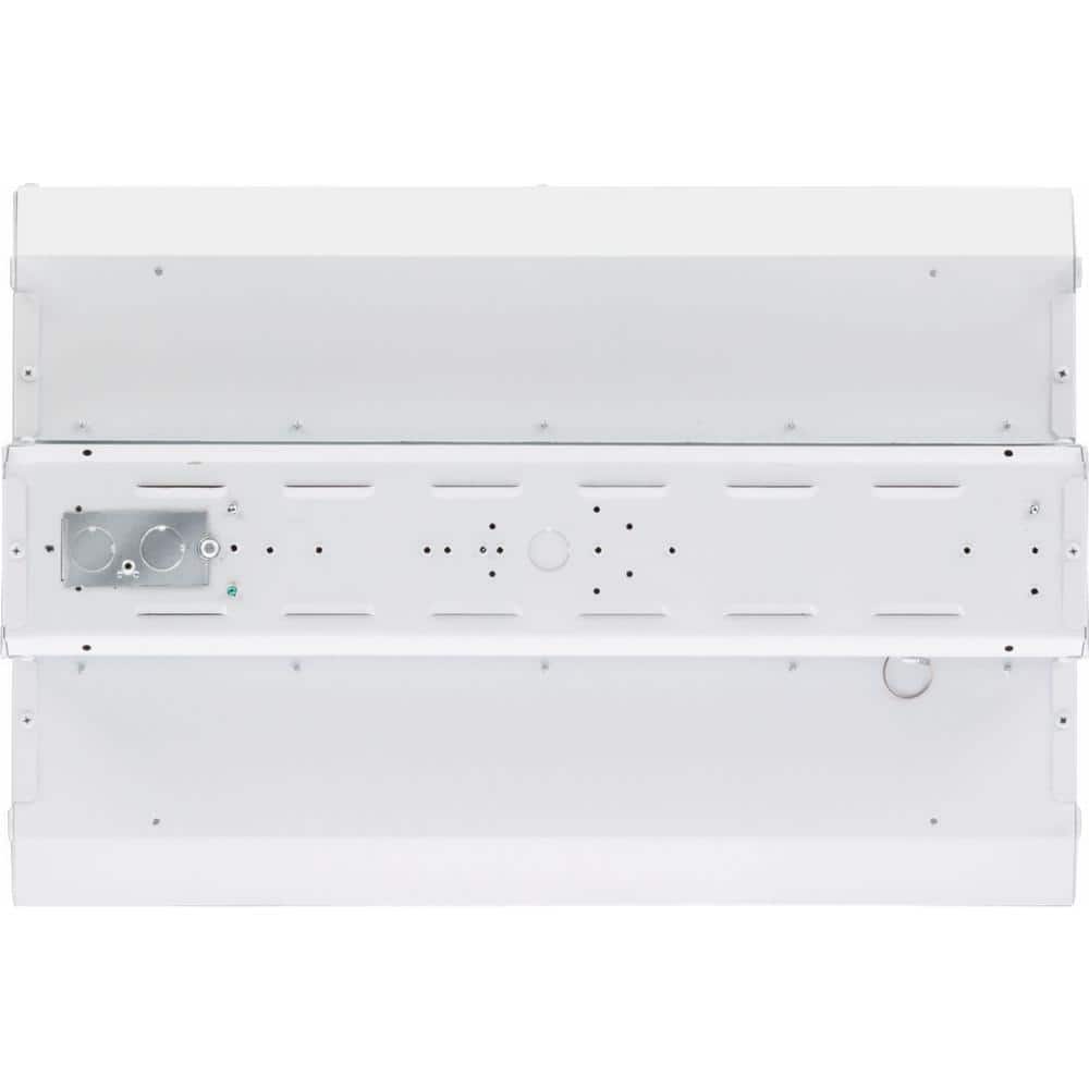 Sleek White 4000K Cool White Dimmable LED High Bay Light, 22"
