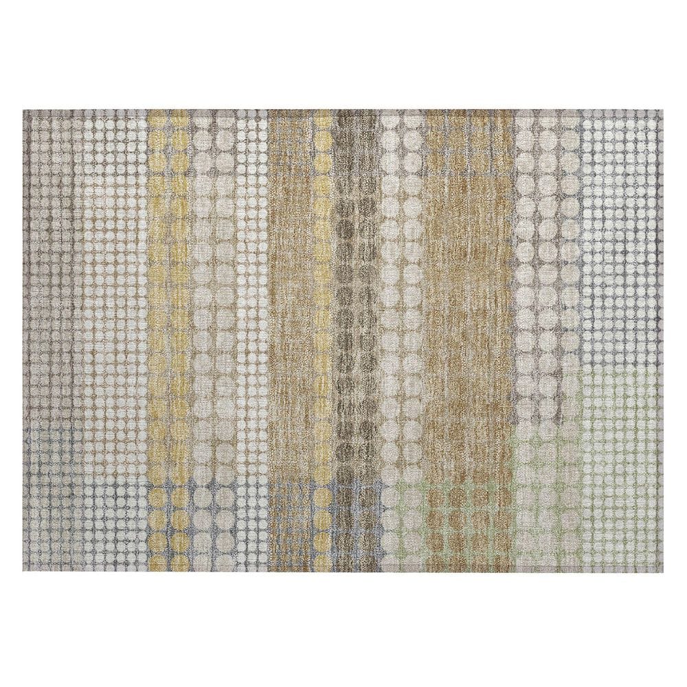 Chantille Machine Washable Indoor/Outdoor Abstract ACN2445 Beige 2 ft. x 3 ft. Accent Rug price history on PriceWatchPro