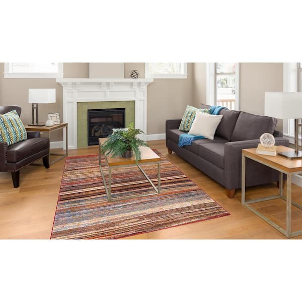 Diamond Solstice Multi 3 ft. x 5 ft. Area Rug