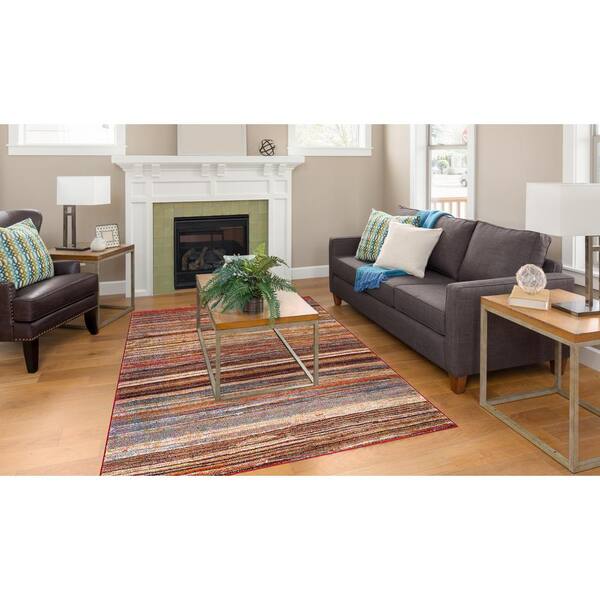 Diamond Solstice Multi 5 ft. x 7 ft. Area Rug