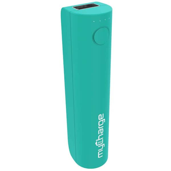 myCharge StylePower Teal 2000mAh Portable Charger