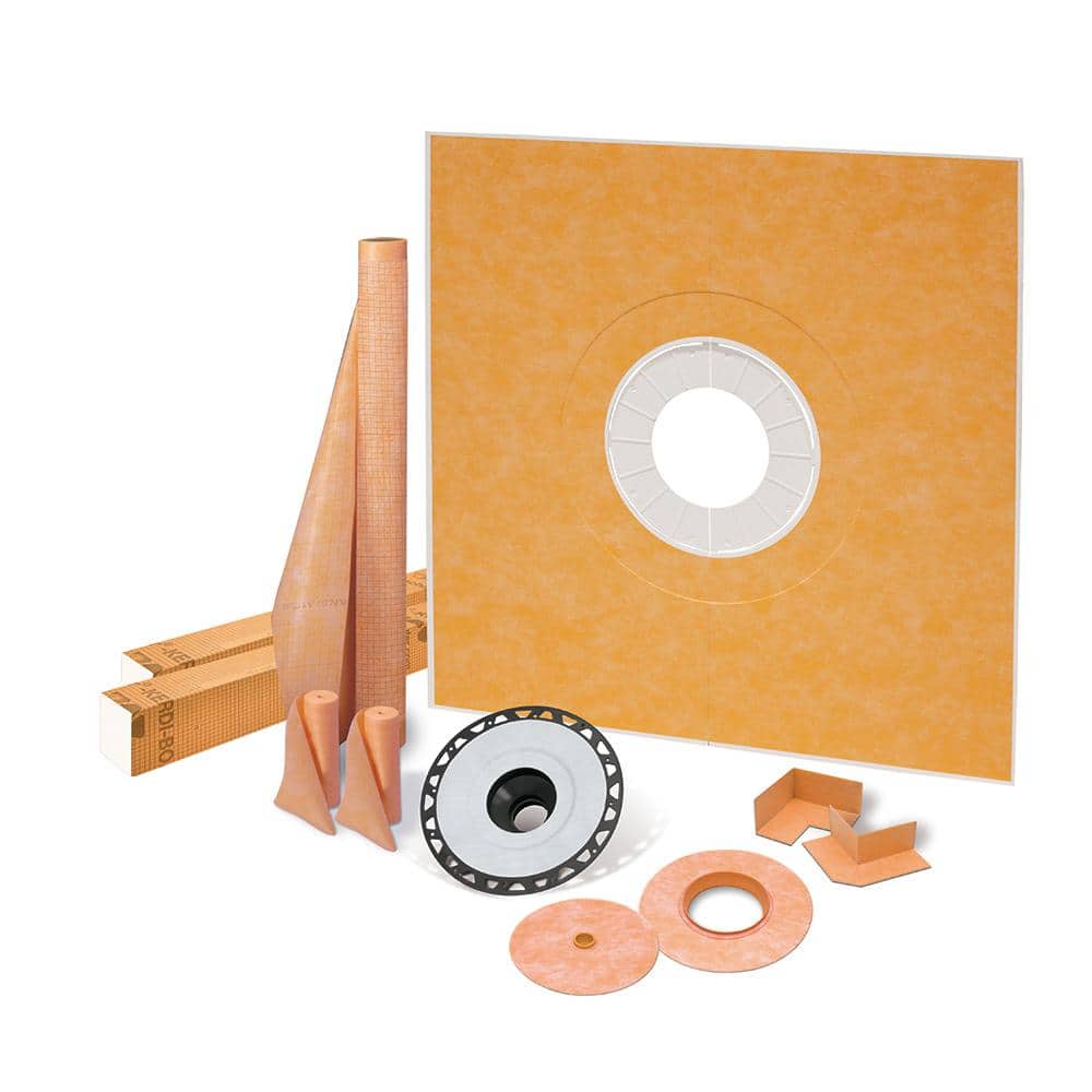 Kerdi-Shower-Kit 72 in. x 72 in. Shower Kit with ABS Flange price history on PriceWatchPro