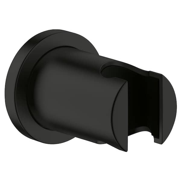 GROHE Rainshower Wall Hand Shower Holder in Matte Black