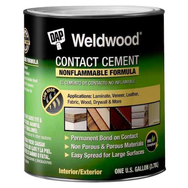 DAP Weldwood 3-fl oz Liquid Contact Cement Waterproof, Quick Dry,  Multipurpose Adhesive in the Multipurpose Adhesive department at