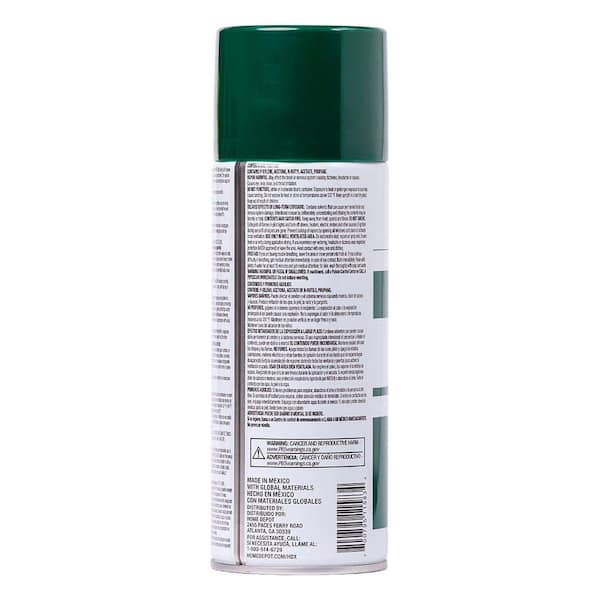 HDX 12 oz. Gloss Forest Green Paint and Primer Spray Paint 680008
