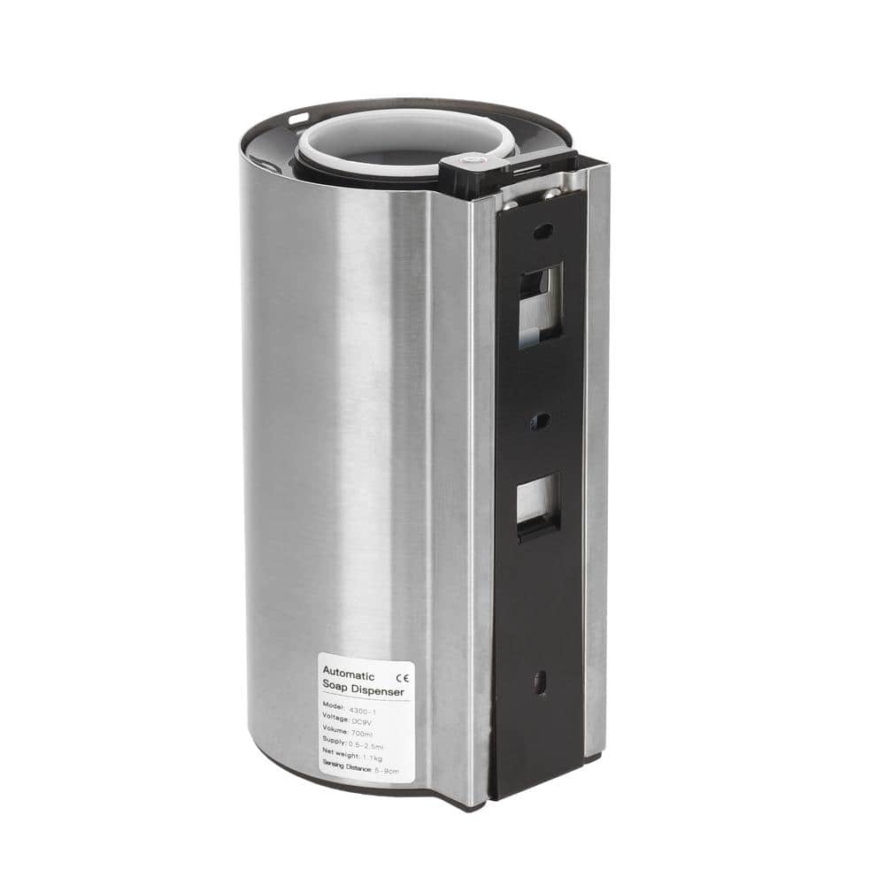 Stainless Steel Automatic Wall-Mounted Soap and Sanitizer Dispenser