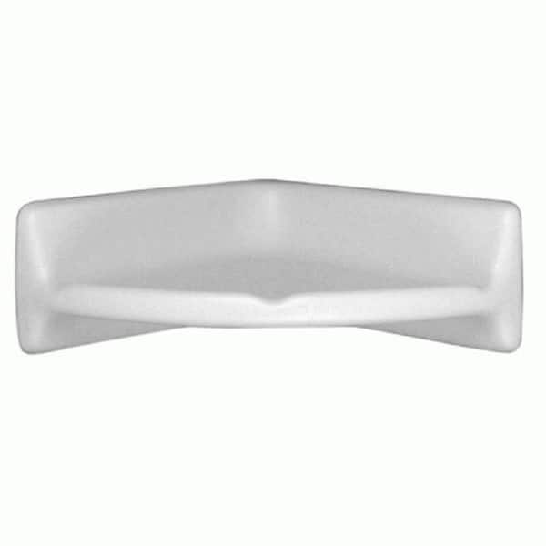 Unbranded Ceramic Arctic WhiteTUB SOAP DISH