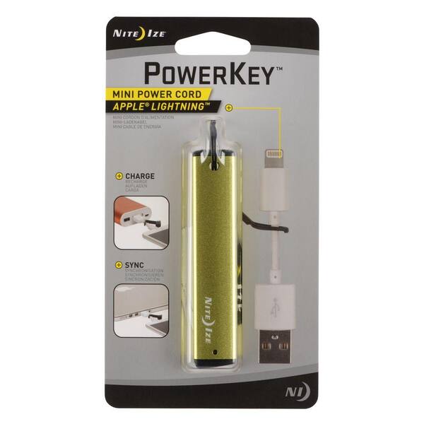 Nite Ize PowerKey Apple Lightning Mini Power Cord