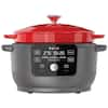 West Bend 6 qt. Red Non-Stick Versatility Slow Cooker with 5-Temperature  Settings Includes Travel Lid and Thermal Tote 87906R - The Home Depot