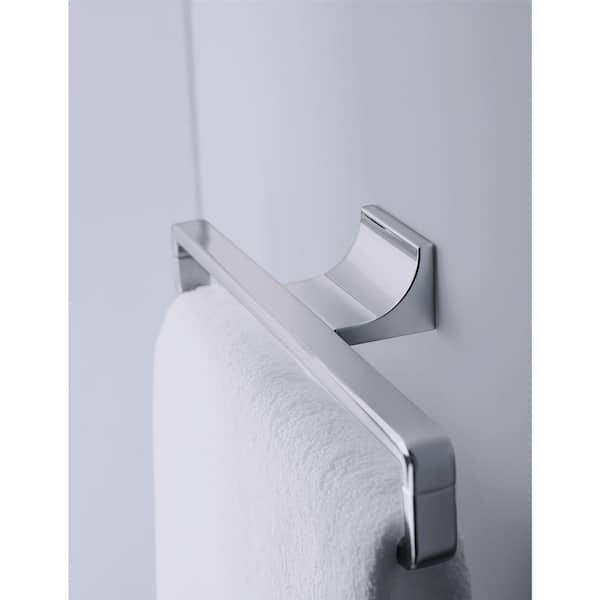 Loure Towel Ring in Polished Chrome