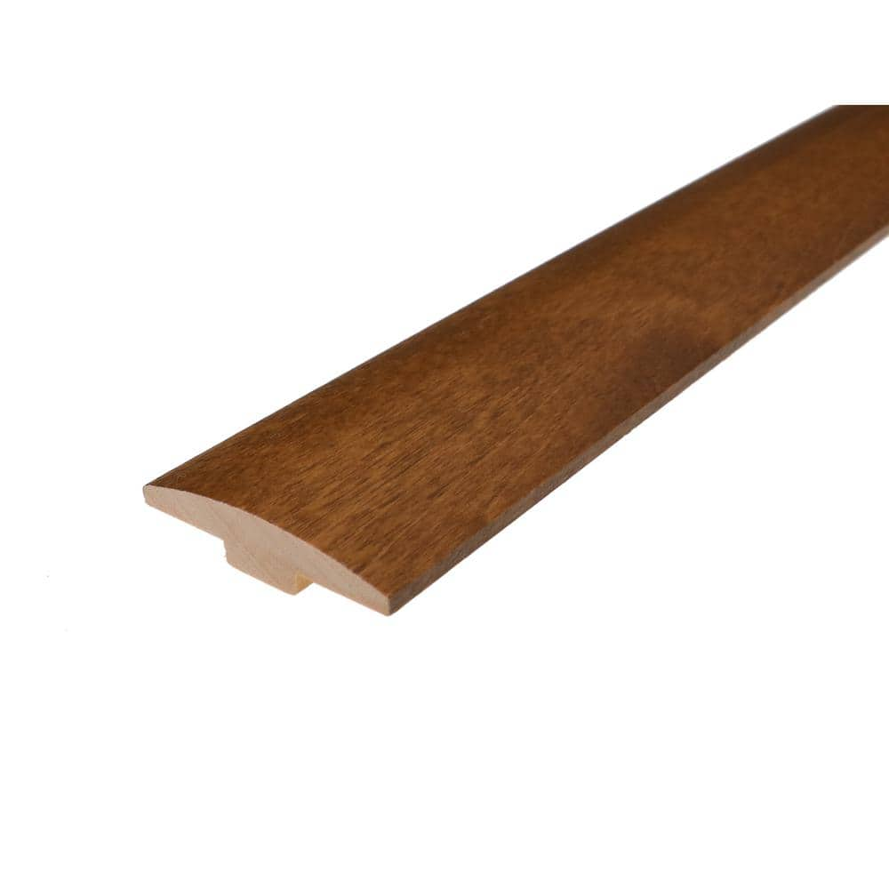 ROPPE Goldy 0.28 in. Thick x 2 in. Wide x 78 in. Length Wood T-Molding ...