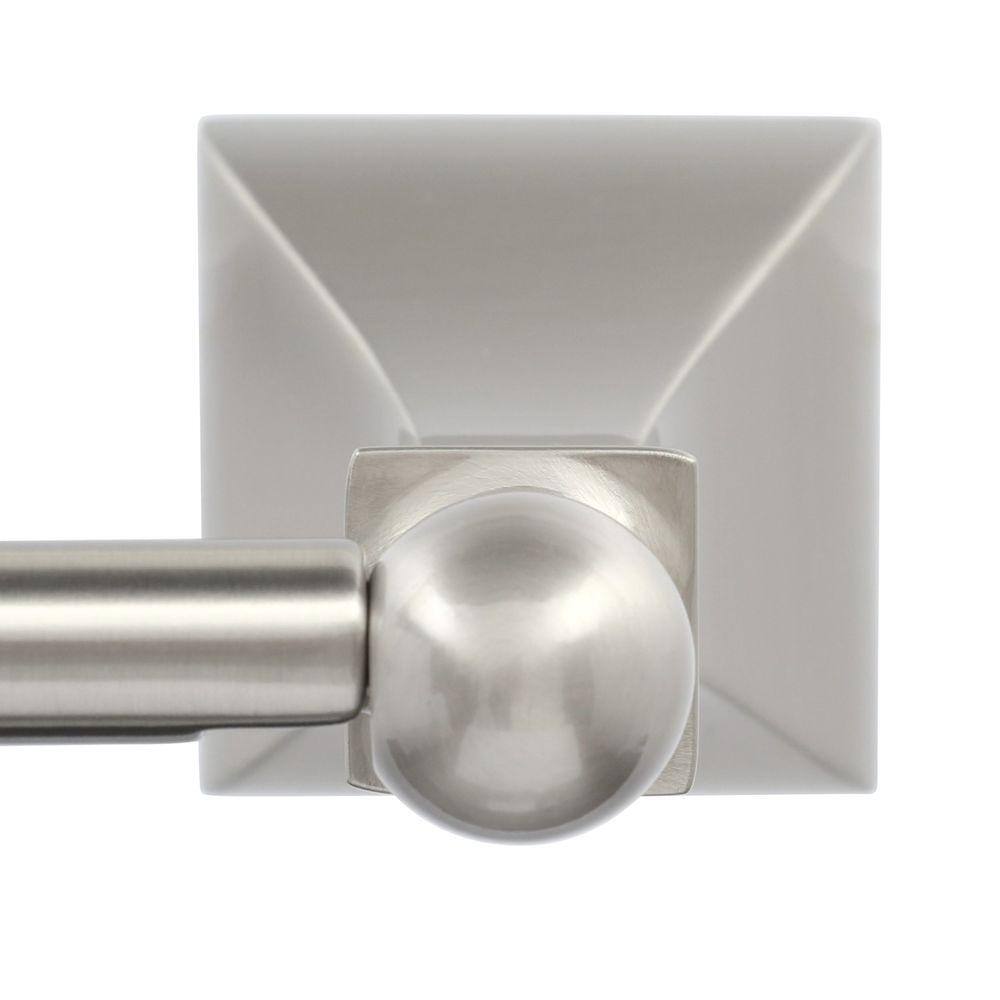Brushed Nickel Modern Pivoting Toilet Paper Holder