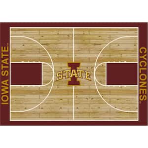Iowa State 4 ft. by 6 ft. Courtside Area Rug