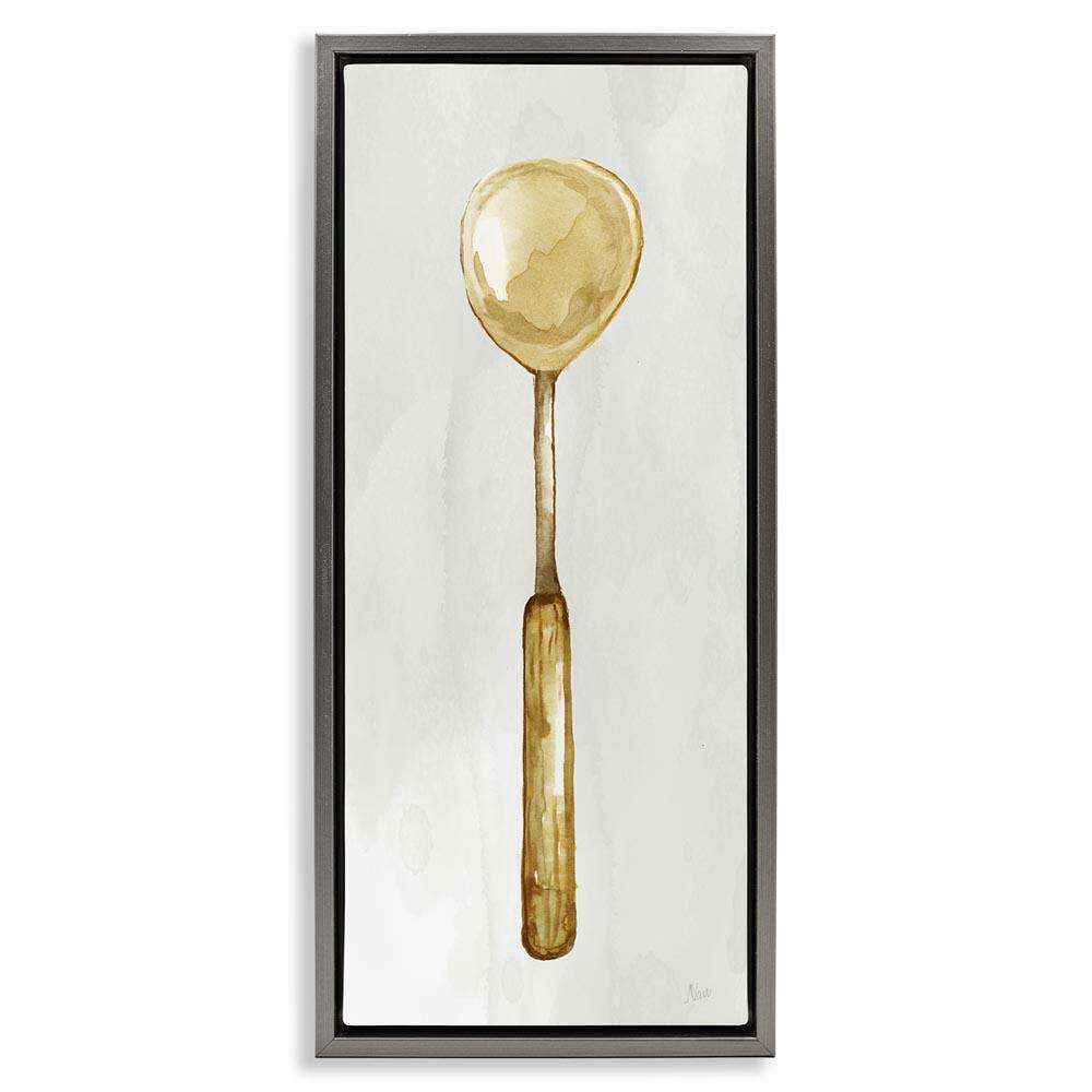 Rustic Kitchen Utensil by Nan Gray Floater Frame Food Graphic Art Print 31 in. x 15 in. price history on PriceWatchPro