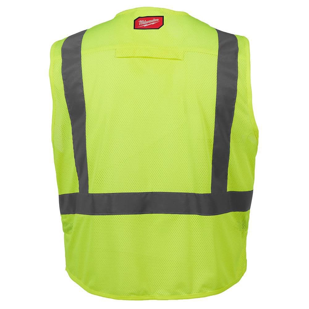 Milwaukee Small/Medium Orange Class 2 High Visibility Safety Vest