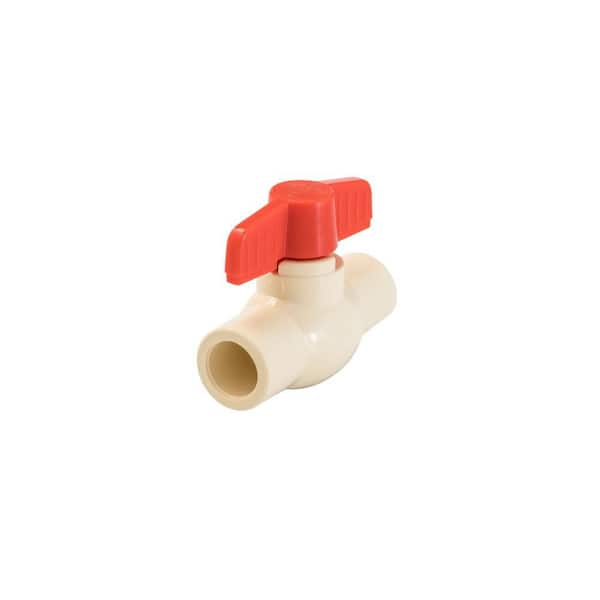 1/2 in. CPVC Solvent x Solvent Ball Valve