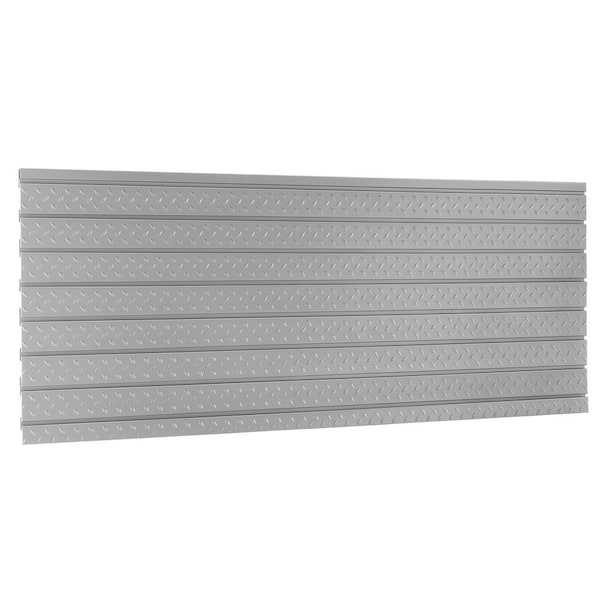 NewAge Products Pro 3.0 and Perf Plus 2.0 84 in. DP Slatwall Backsplash