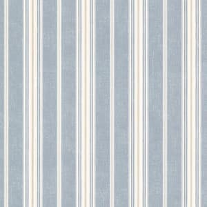 Cooper Denim Cabin Stripe Paper Strippable Wallpaper (Covers 56.4 sq. ft.)