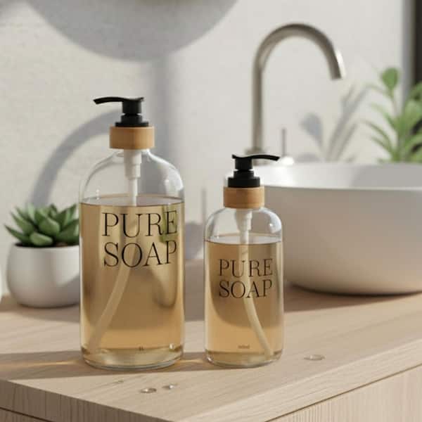 EVIDECO French home goods Pure Soap Freestanding Soap Dispenser 17
