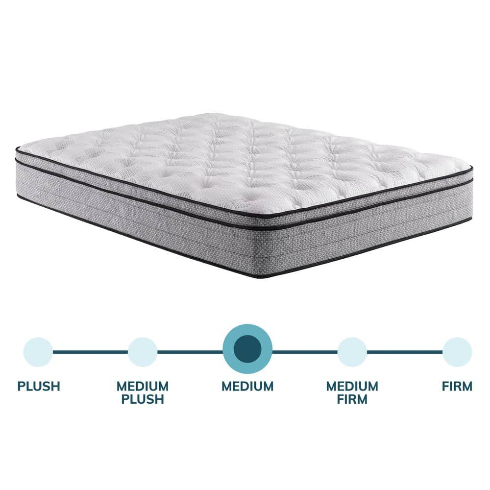 SLEEPINC. Sleep Solutions Twin Medium Memory Foam 12 in. Mattress