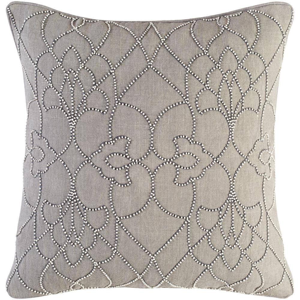 Artistic Weavers Romilly Grey Graphic Polyester 22 in. x 22 in. Throw