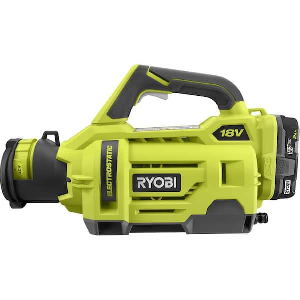 RYOBI ONE 18V Cordless Electrostatic 1 Gal. Sprayer Kit with 2 2.0 Ah Batteries and 1 Charger P2870 The Home Depot